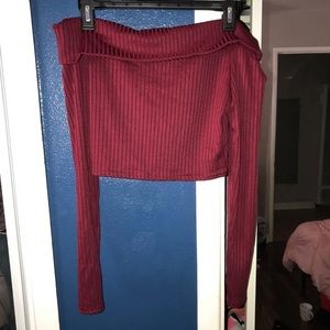 Off the shoulder top